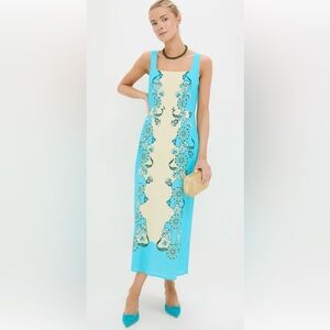 NEW Tuckernuck x Anna Cate Minnie Midi dress. Coastal. S. NWT